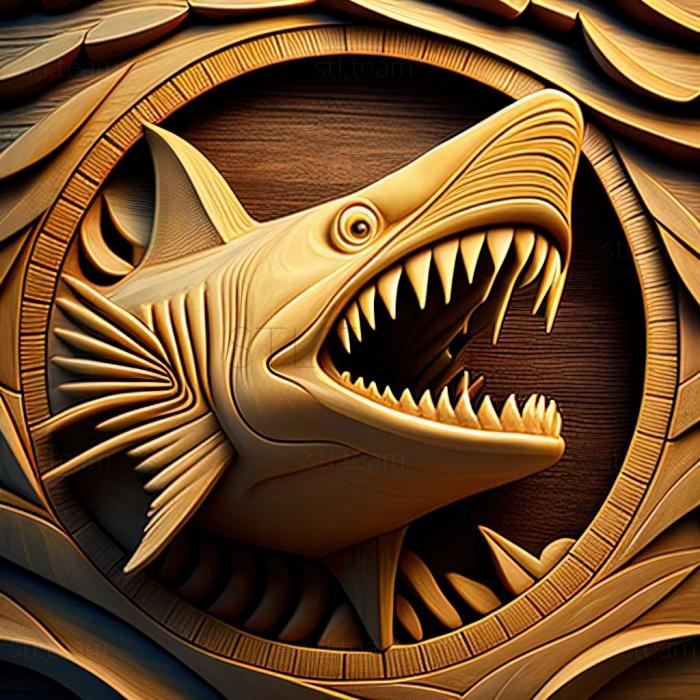 3D model Helicoprion bessonowi (STL)